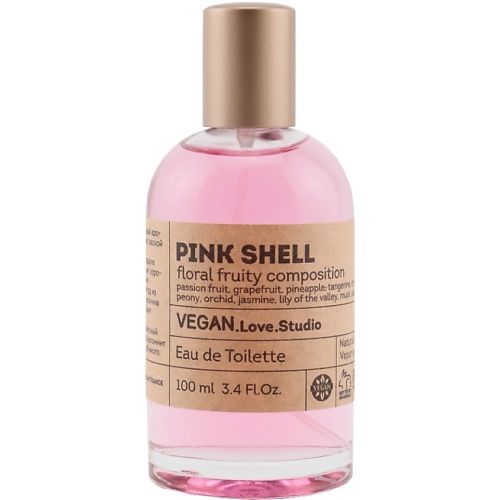 Туалетная вода женская Pink Shell маракуйя клубника ананас жасмин