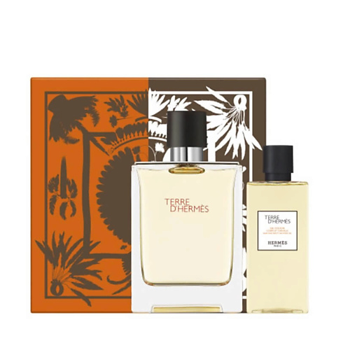 HERMES Набор Terre D'Hermes: Туалетная вода + Парфюмированный гель для душа